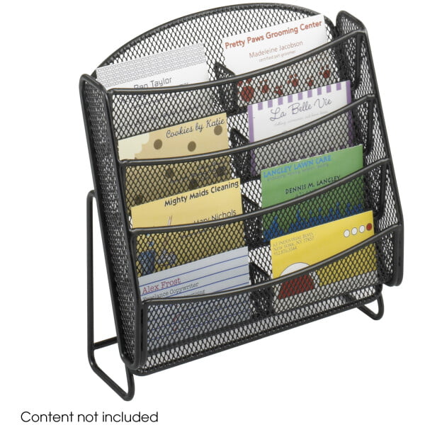 Onyx™ Mesh 8 Pocket Business Card Holder (Qty. 6)