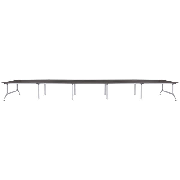 EVEN™ Dual-Sided Workstation, W/ 4 Adders, 48″ D x 240″ W