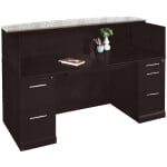 Sorrento Reception Station with Granite Counter