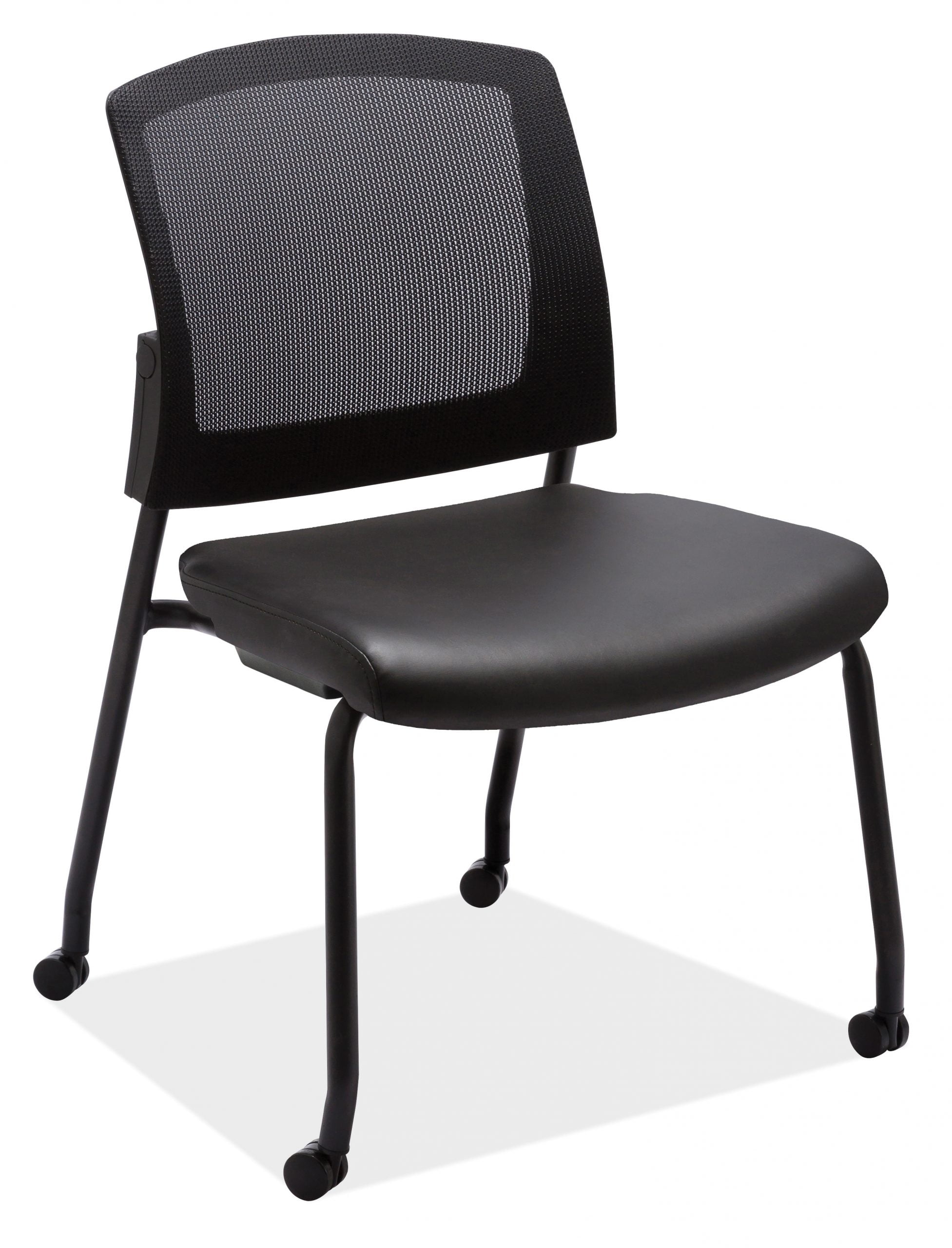 Armless Micro Mesh Back Side Chair